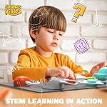 Science Kits for Kids - STEM Toys for Ages 5-7, Electronics Exploration Kit, 140+ Projects, 10+ Circuit Parts, Educational Circuit Board for Kids Ages 3 4 5 6 7 8 9 10 11 12