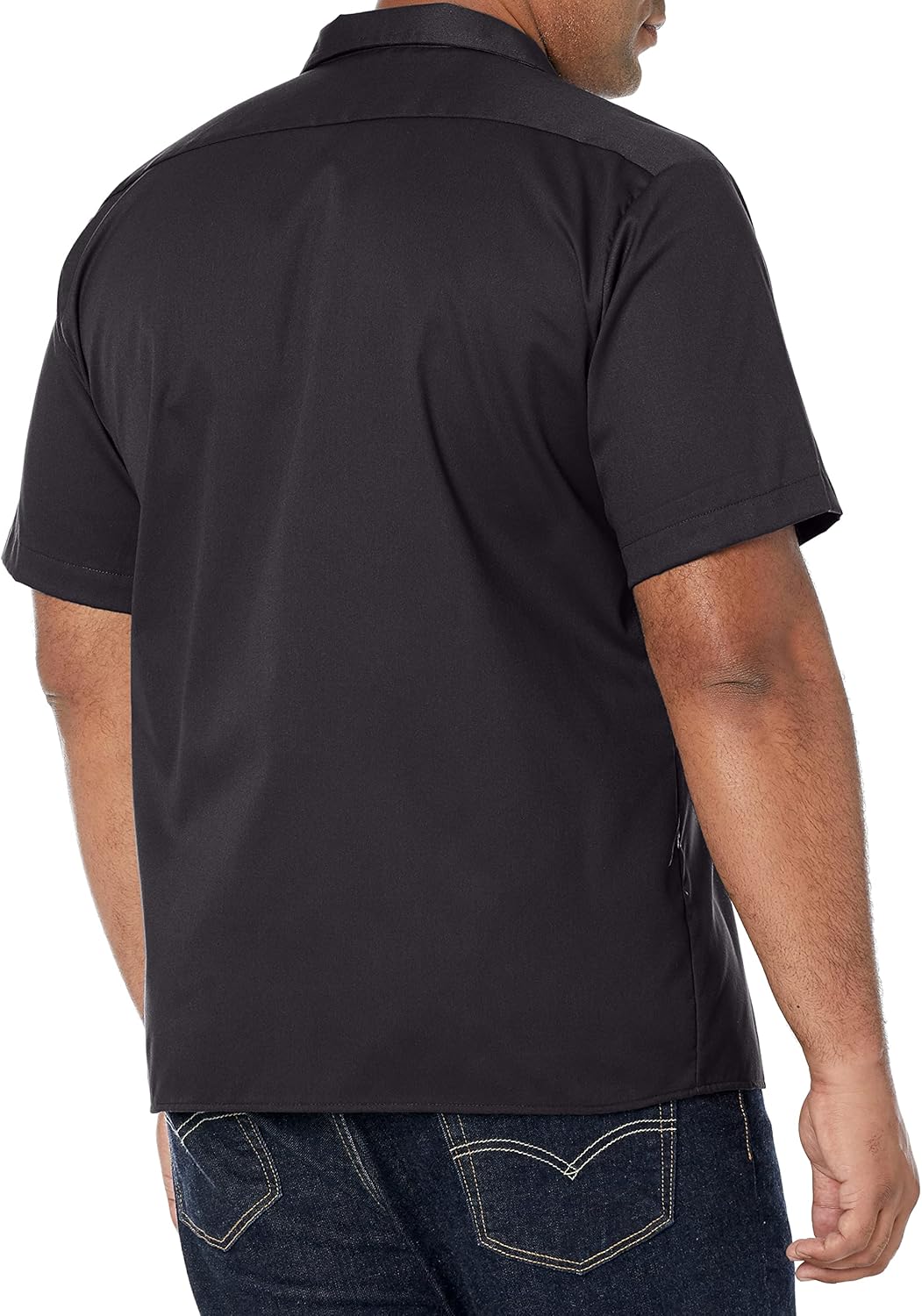 Dickies Mens Short-Sleeve Flex Work Shirt Slim Fit - P - Image 2