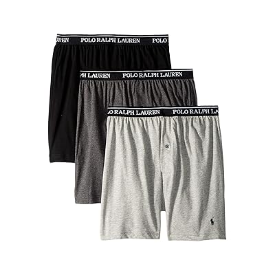 Polo Ralph Lauren Classic Fit w/ Wicking 3 Pack Knit Boxers Men