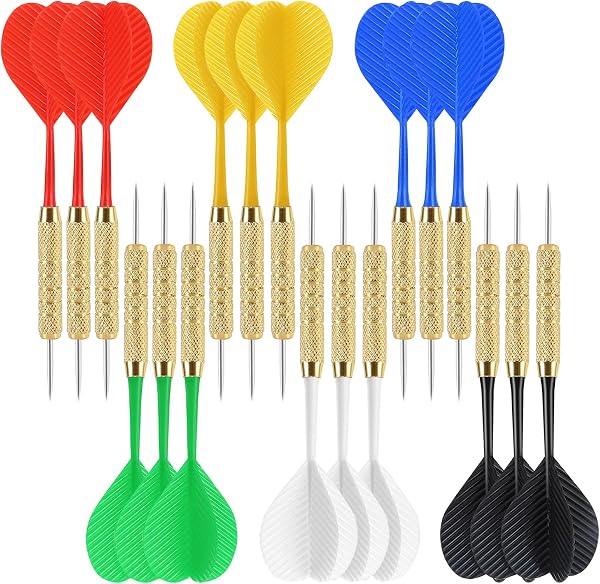 Accmor 18 Pack 18 Grams Metal Tip Dart Set