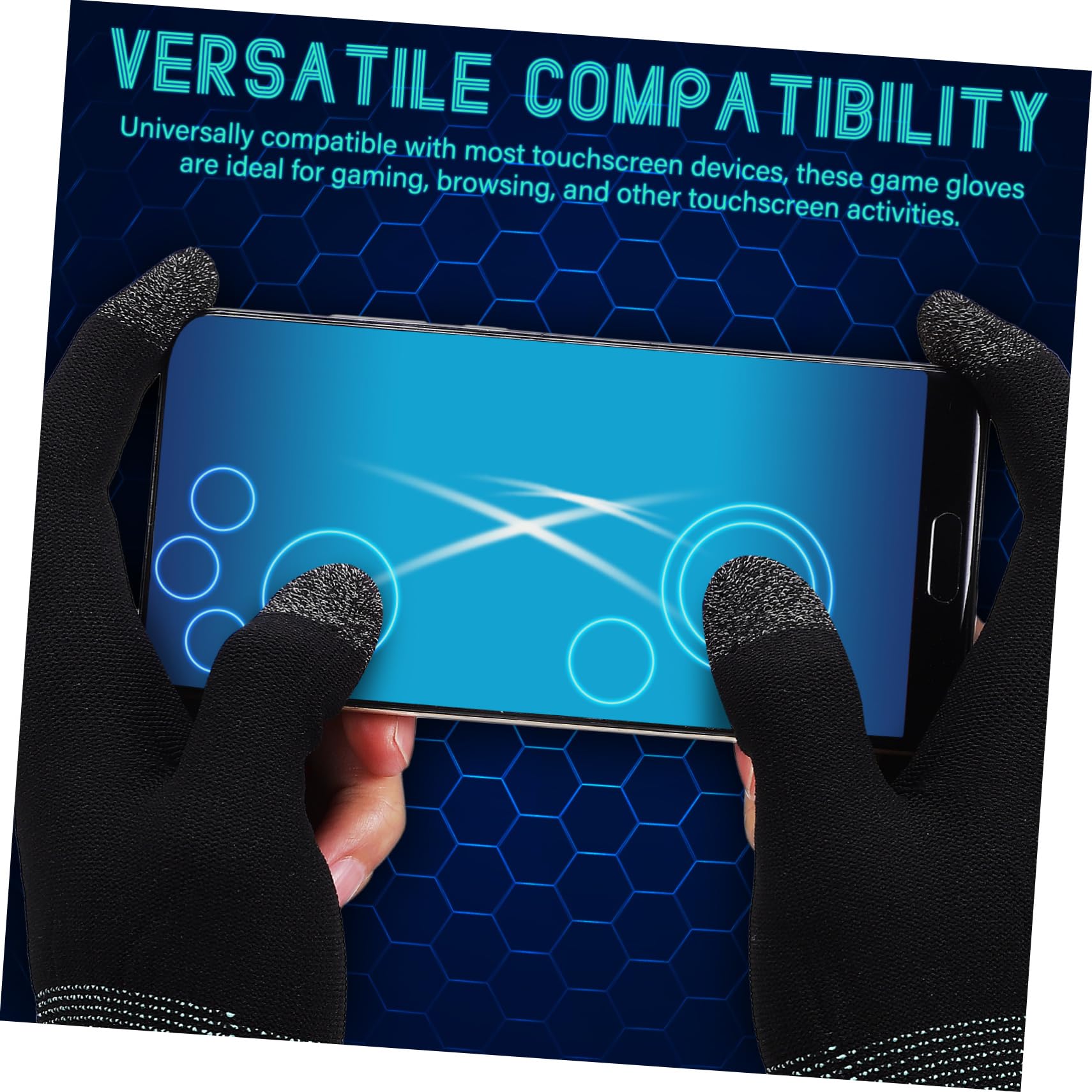 Amazon | Outanaya タッチスクリーン対応 ゲーミングフィンガー