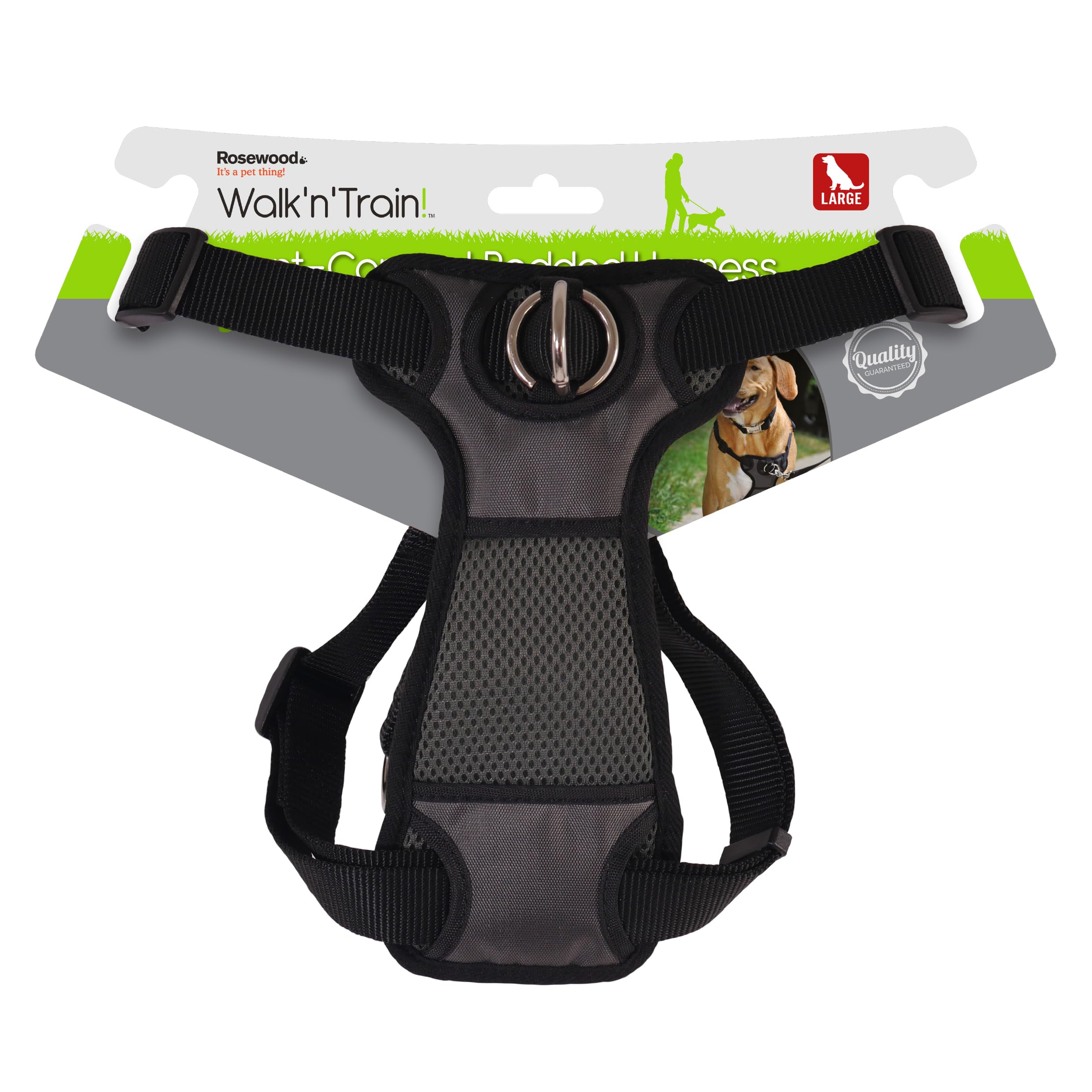 B&Q -  Walk'n'train Front Connect Padded Harness
