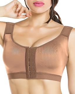 equilibrium C9007 - Post Op Bra - Front Clousure - Wide Strap - Fajas Colombianas