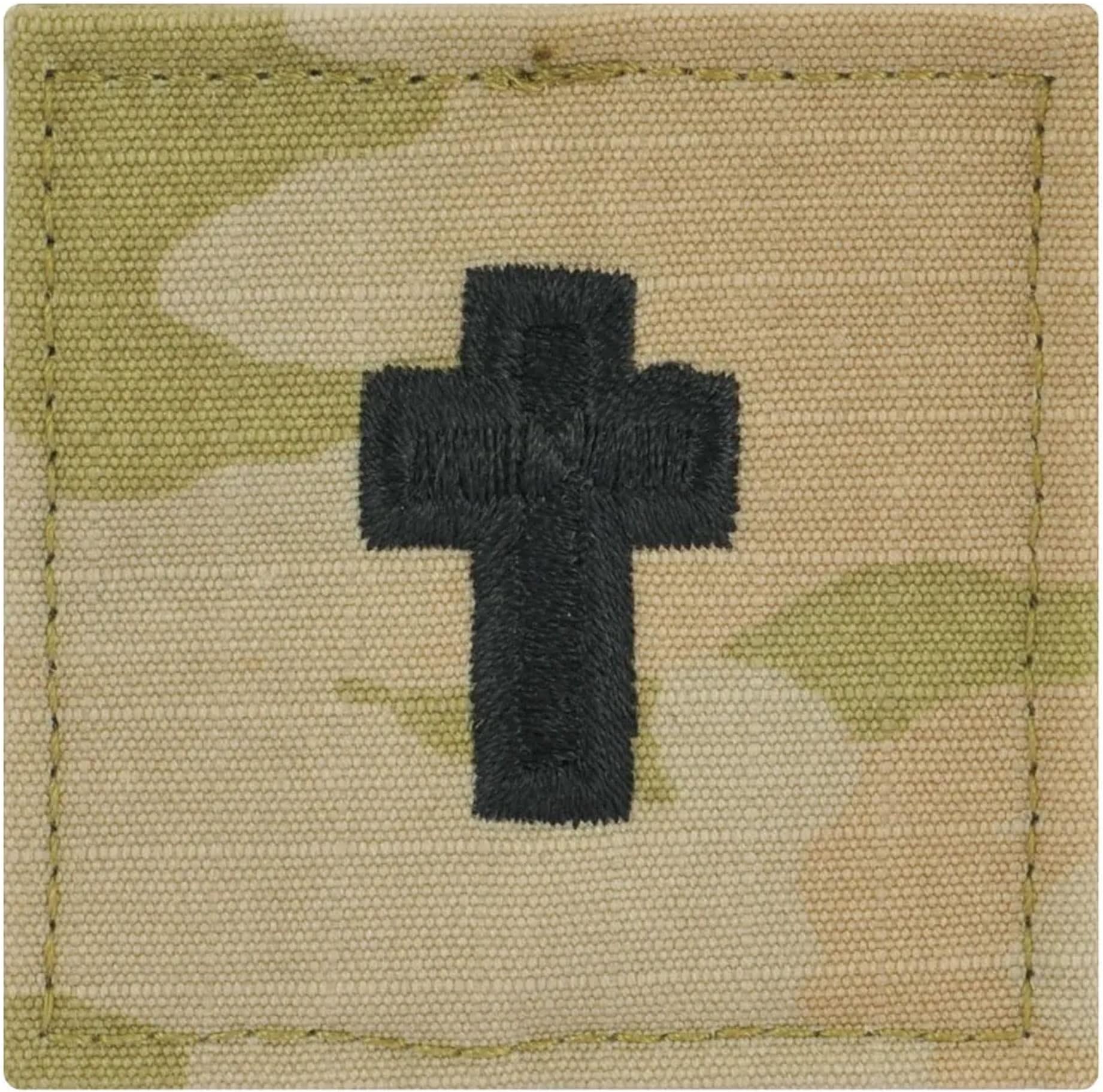 MEDALS OF AMERICA EST. 1976 Army Chaplain Rank OCP/Scorpion with Hook and Loop, Red, One size
