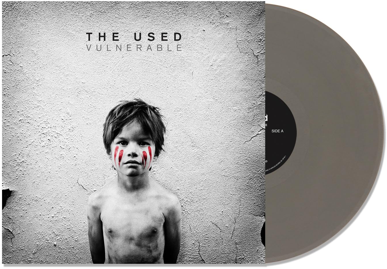 The Used Vinyl LP Vinyl LP Vulnerable - Silver Colored Vinyl