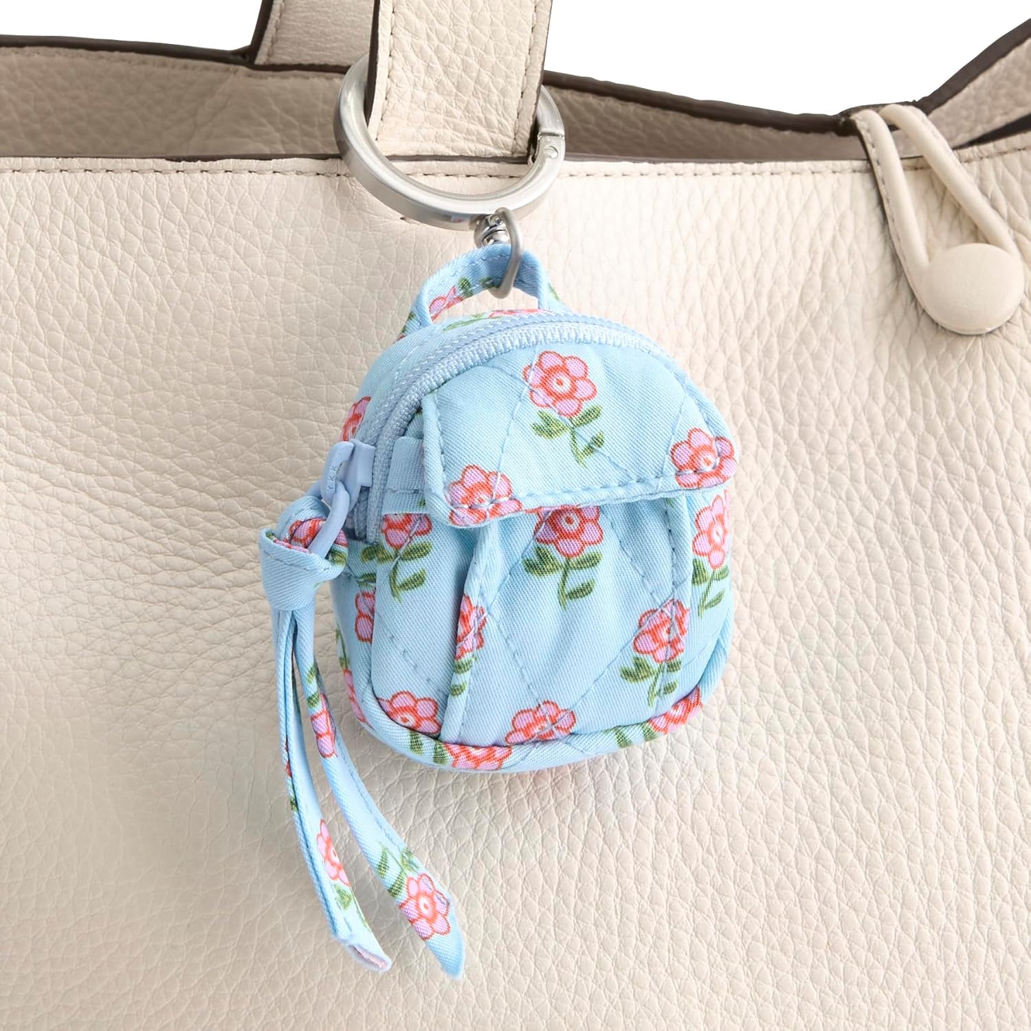 Premium Cotton Original Backpack Bag Charm, Daffodil Ditsy, One Size - Image 2