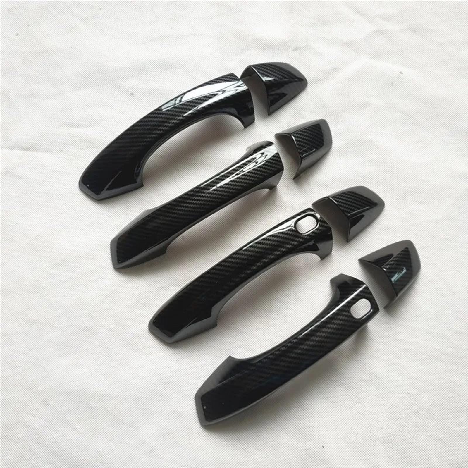 Lzbzhb S-2 Car Exterior Outsidedoor Handle Car Side Door Handle Exterior Decoration For Seat For Leon For Cupra For 5F For Mk3 2013 2014 2015 2016 2017 2018 2019(S-2)