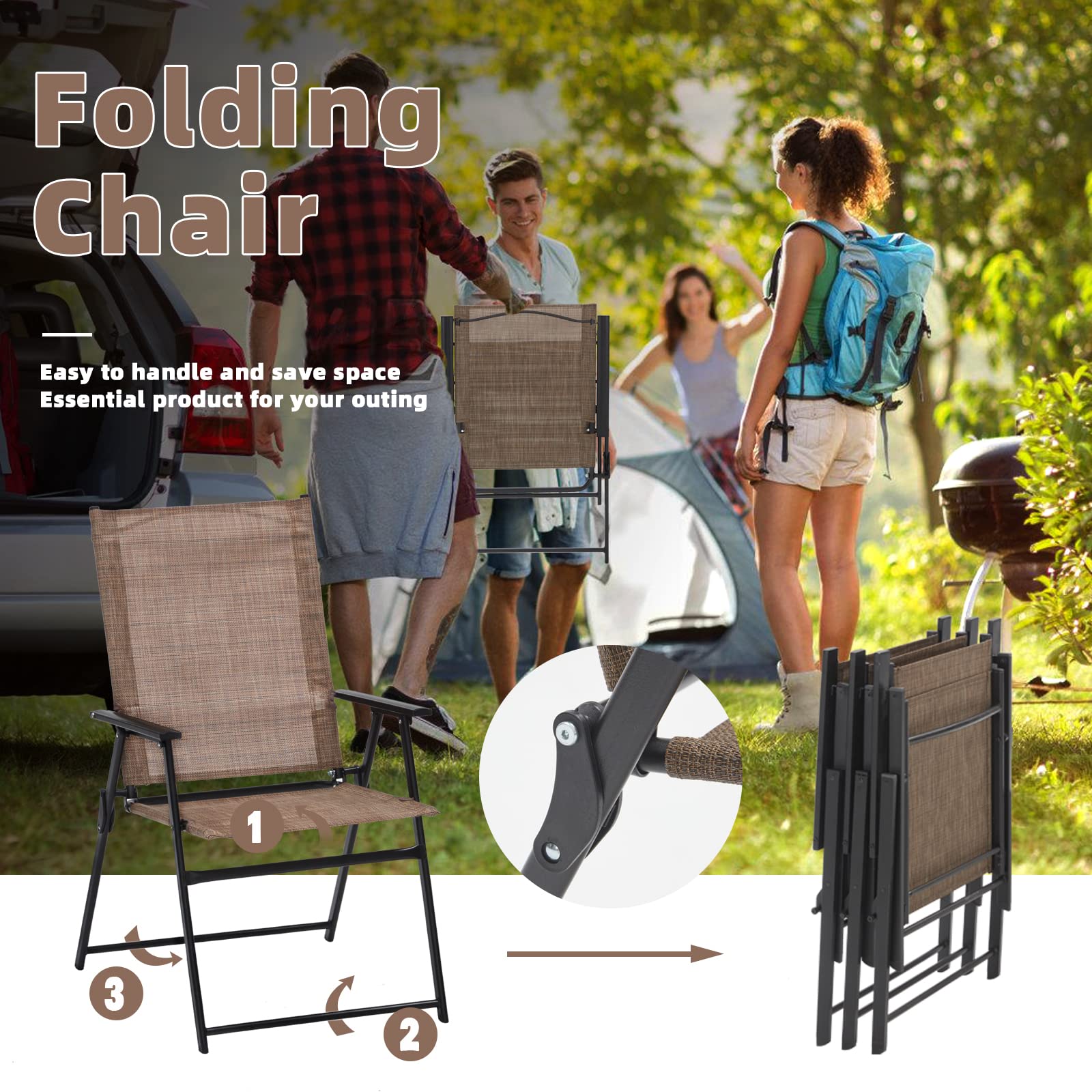 room essentials sling folding chair