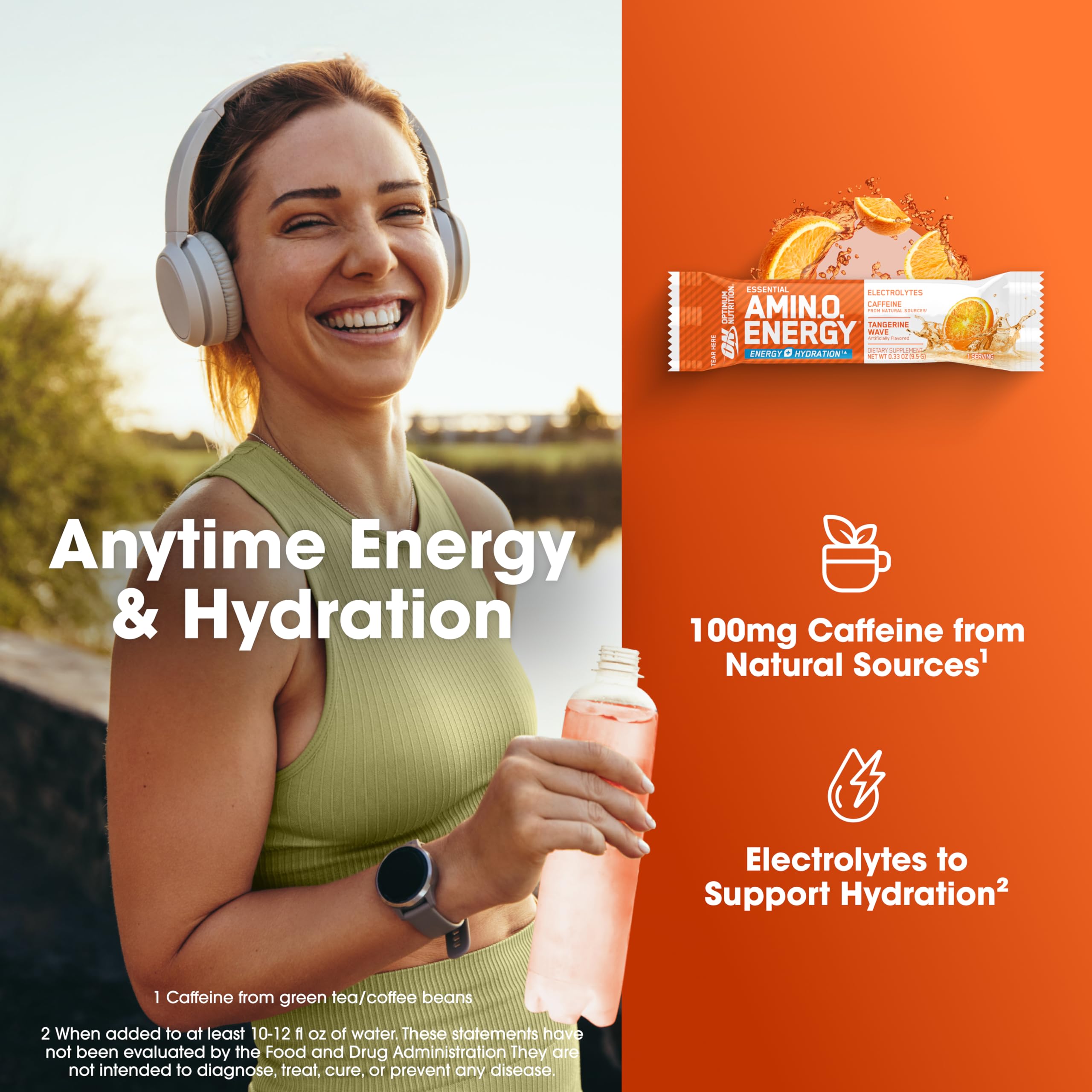Amazon.com: Optimum Nutrition Amino Energy Plus Focus Stick Packs