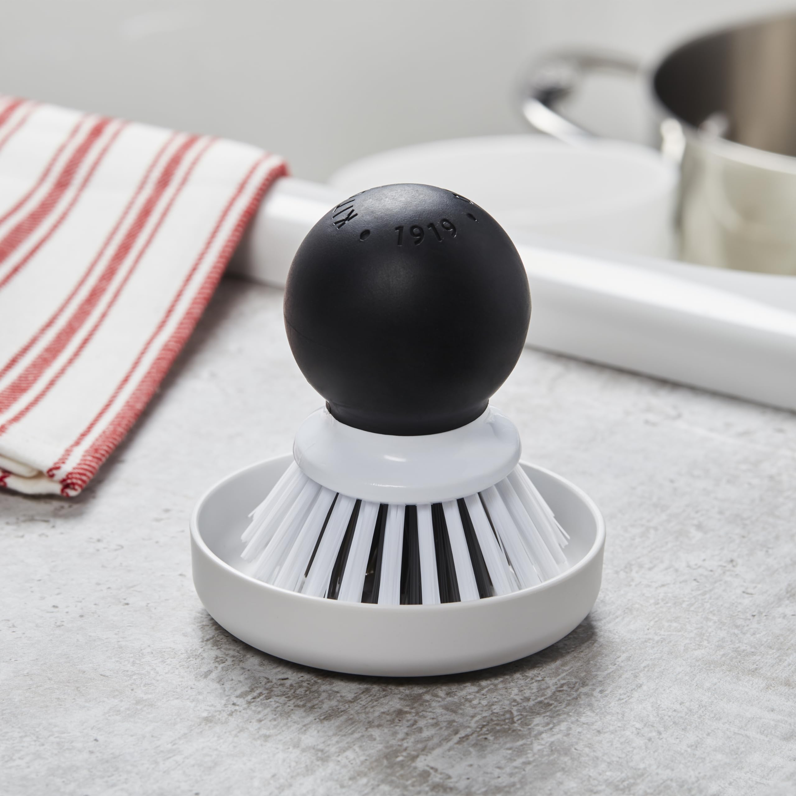 KitchenAid Szczotka do mycia naczyń z pojemnikiem na naczynia