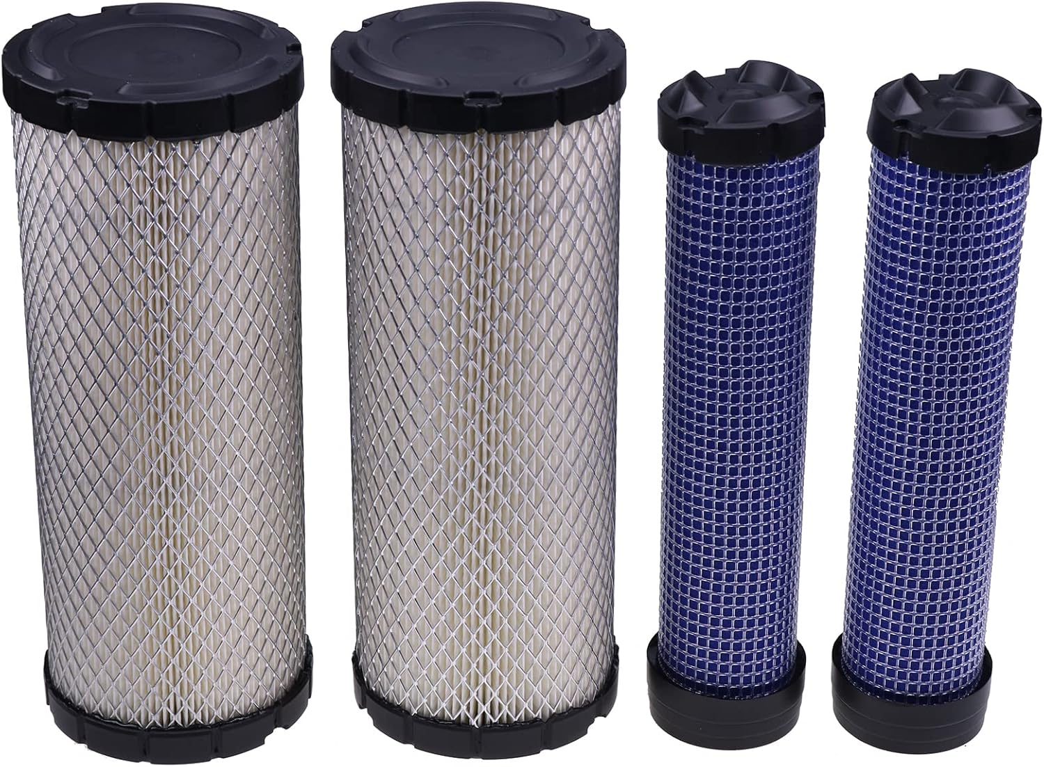 Solarhome Pack of 2 Air Filter Compatible with Bobcat FPG05 6672467 6672468 4164630 4114746 Exmark 103-1327 E-Z-GO 72987G01 Gravely PM252Z PM260Z PM272Z