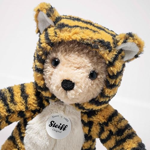 Miniatura 2 de Steiff Tiger Hoodie Teddy Bear - Peluche de 11 pulgadas