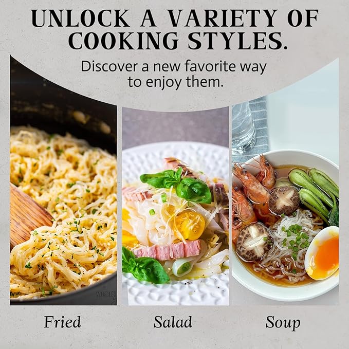 Fideos Konjac Ginoffy Sin Gluten, 62.4 oz (Paquete de 8) miniatura 4