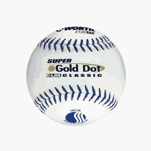 Baseball And Softball Balls Sb Slow Pitch Super Gold