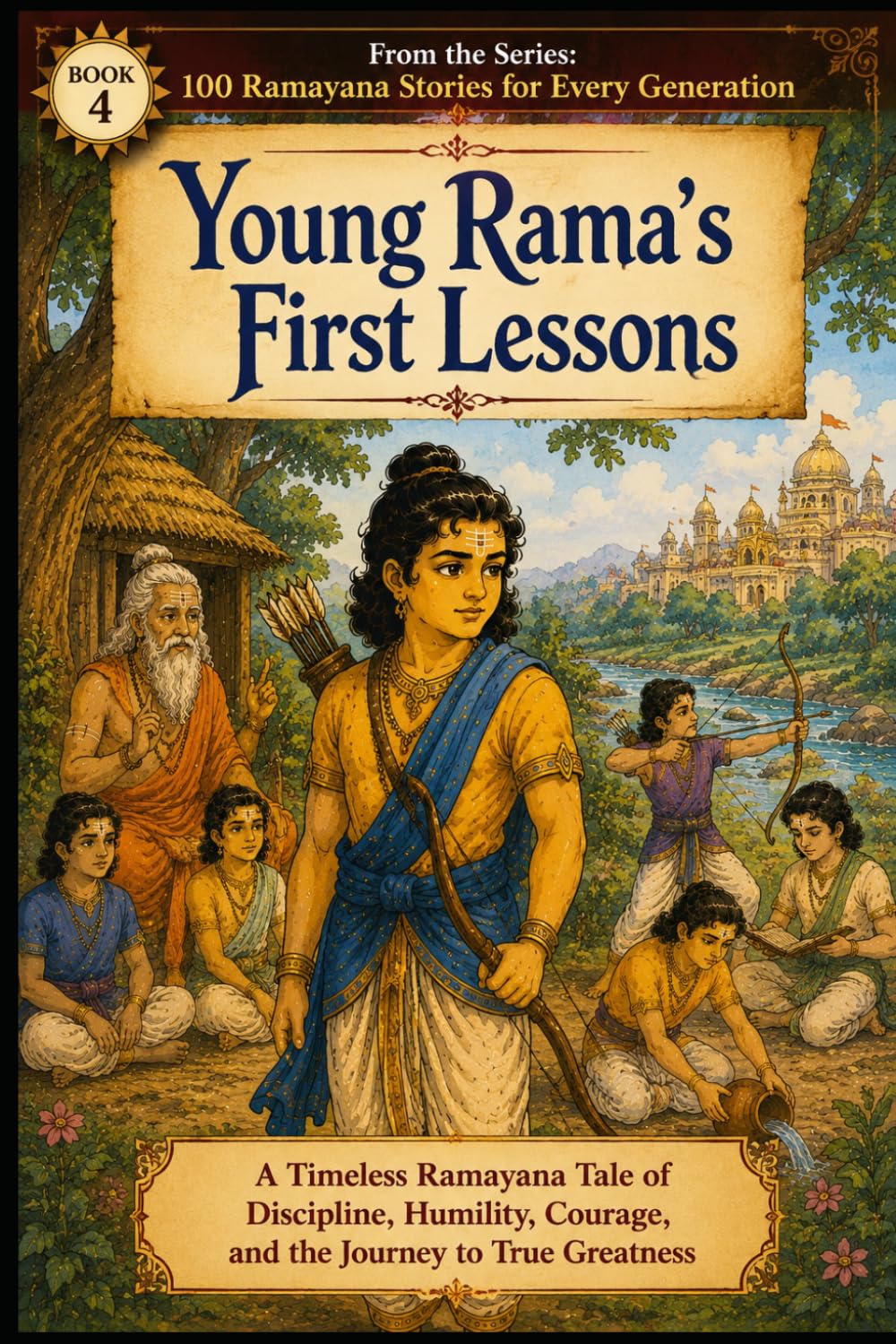 Young Rama’s First Lessons: A Timeless Ramayana Tale of Discipline, Humility, Courage, and the Journey to True Greatness