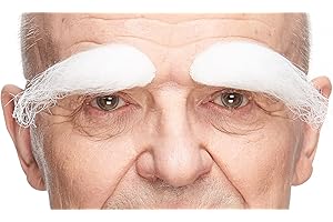 Old Man's Mustache Novelty Eyebrows