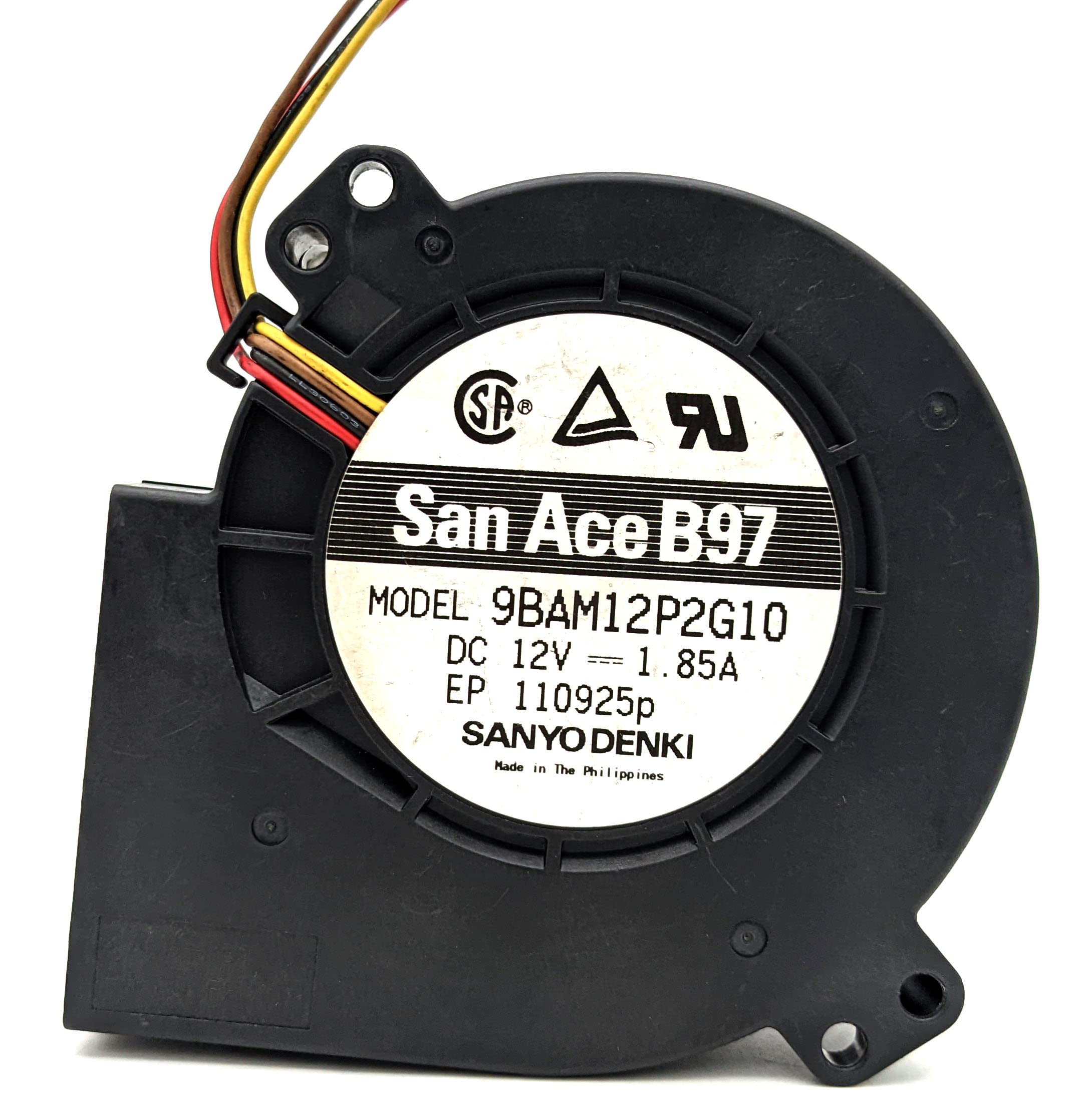 See full amazon price history chart for PGSA2Z® 9BAM12P2G10 Size 97X94X33mm DC12V 1.85A 5778RPM Brushless Air Cooling Blower Fan PGSA2Z® 9BAM12P2G10 Size 97X94X33mm DC12V 1.85A 5778RPM Brushless Air Cooling Blower Fan (B0BD93L9NB) Amazon Price History, Amazon Price Tracker
