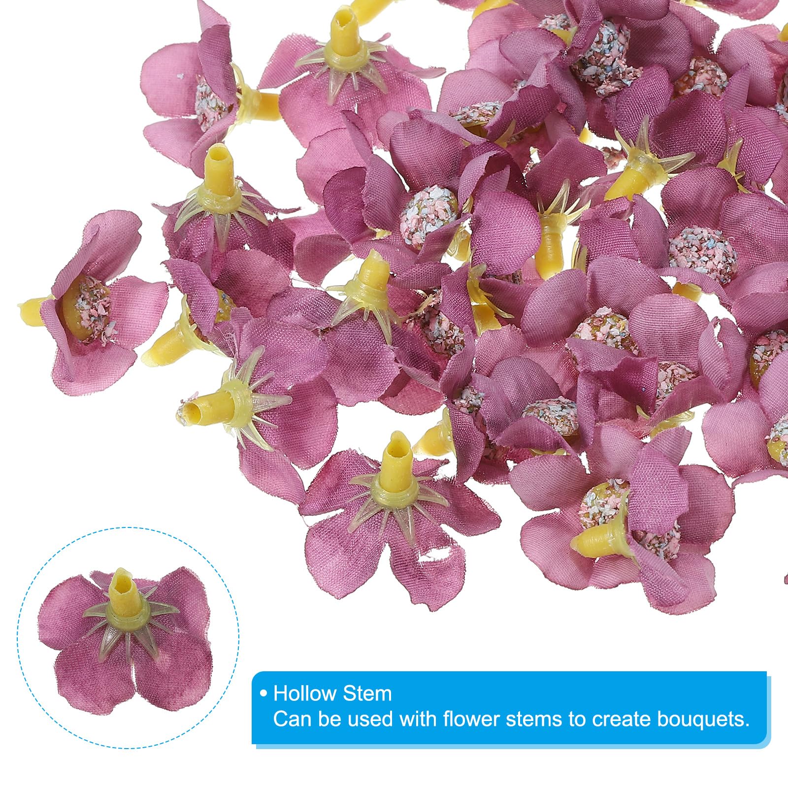PATIKIL 0.79" Artificial Daisy Flower Heads - Image 4