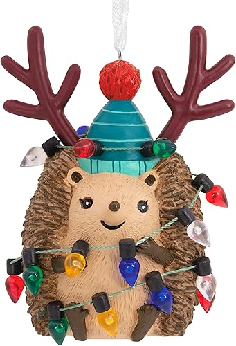 Hallmark Adorno navideño de erizo navideño (0001HGO3077)