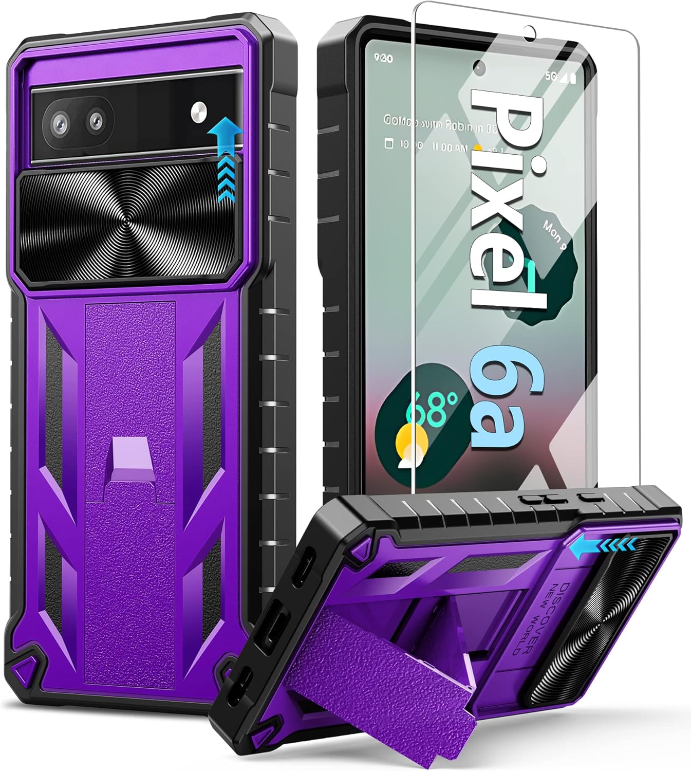 FNTCASE for Google Pixel 6a Phone Case Military Grade Drop