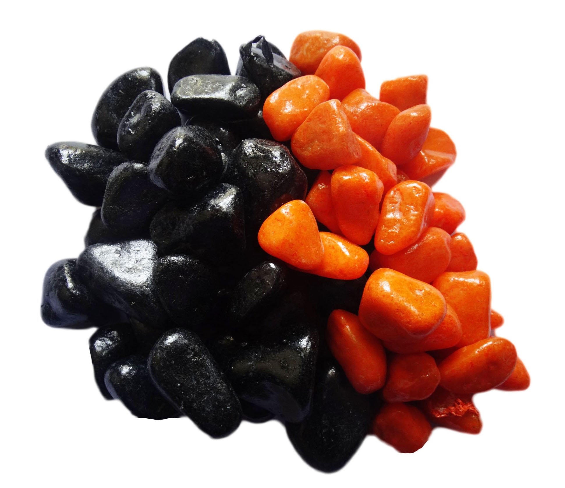 Hi Quality Fish Aquarium Black & Orange 1kg Decorative Stone Pebbles Chips (B07125GWJ7) Amazon Price History, Amazon Price Tracker