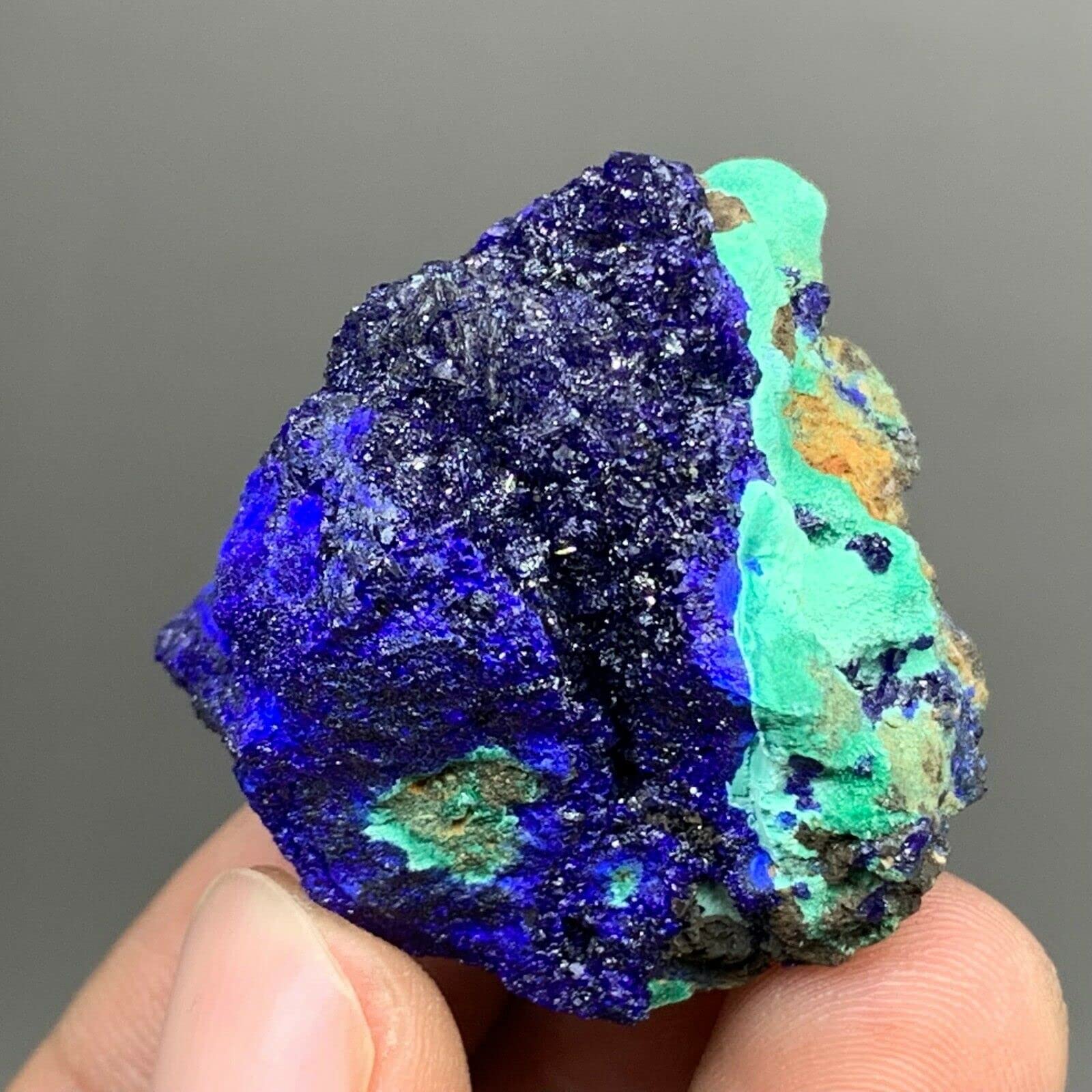 Spécimens naturels de cristallins d'azurite/Malachite de Chine Y401 xingyong