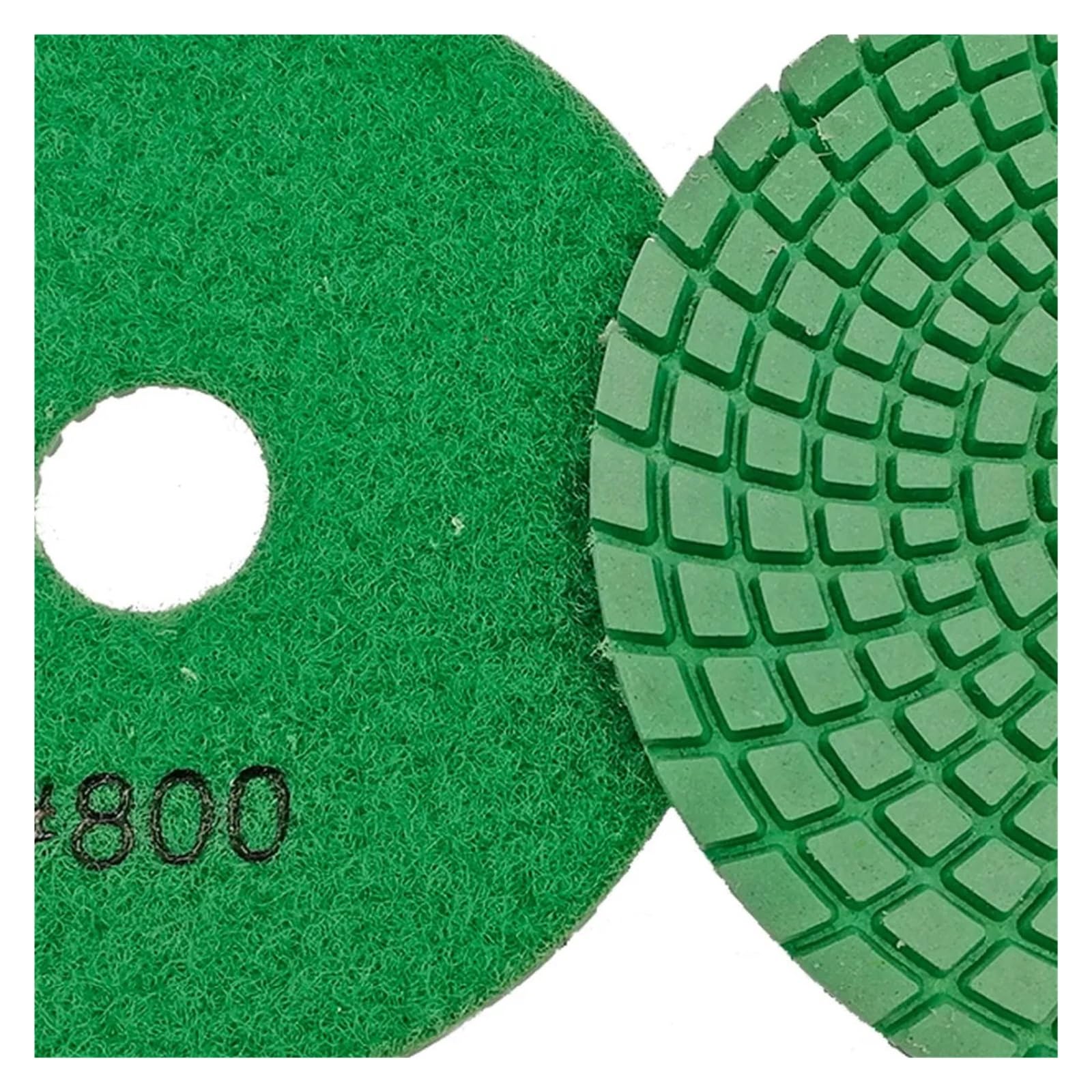 10 Uds diámetro 4 "/100mm grano 800# almohadilla de pulido húmedo Flexible piedra pulido resina Bond discos de lijado almohadilla pulidora