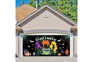 Hocus Pocus Garage Door Banner Decoration