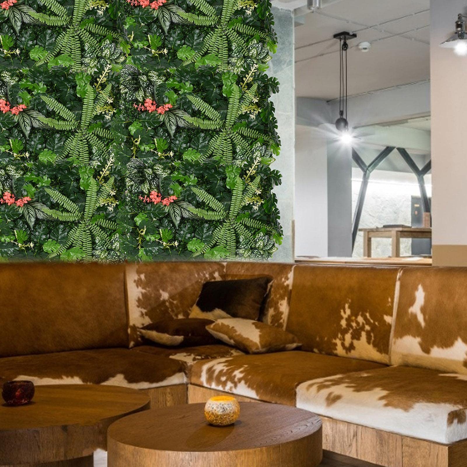 Panneaux De Plantes Artificielles, Mur Gazon Artificiel, Panneau Plante Artificielle Murale, Haie Artificielle Le Mur Vegetal Interieur Artificiel, Pour Mariage Ou Decoration Interieure DIY Pelouse