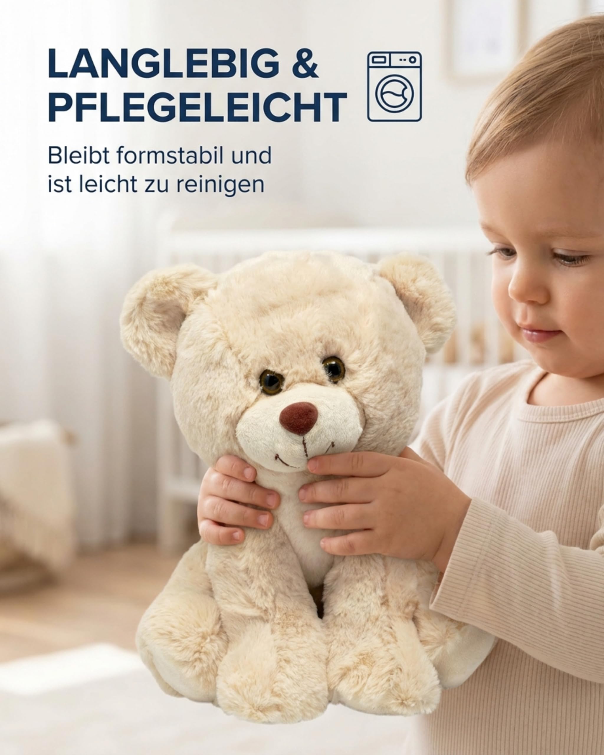 Molli Toys Mi(mm)= kremowy 30 cm