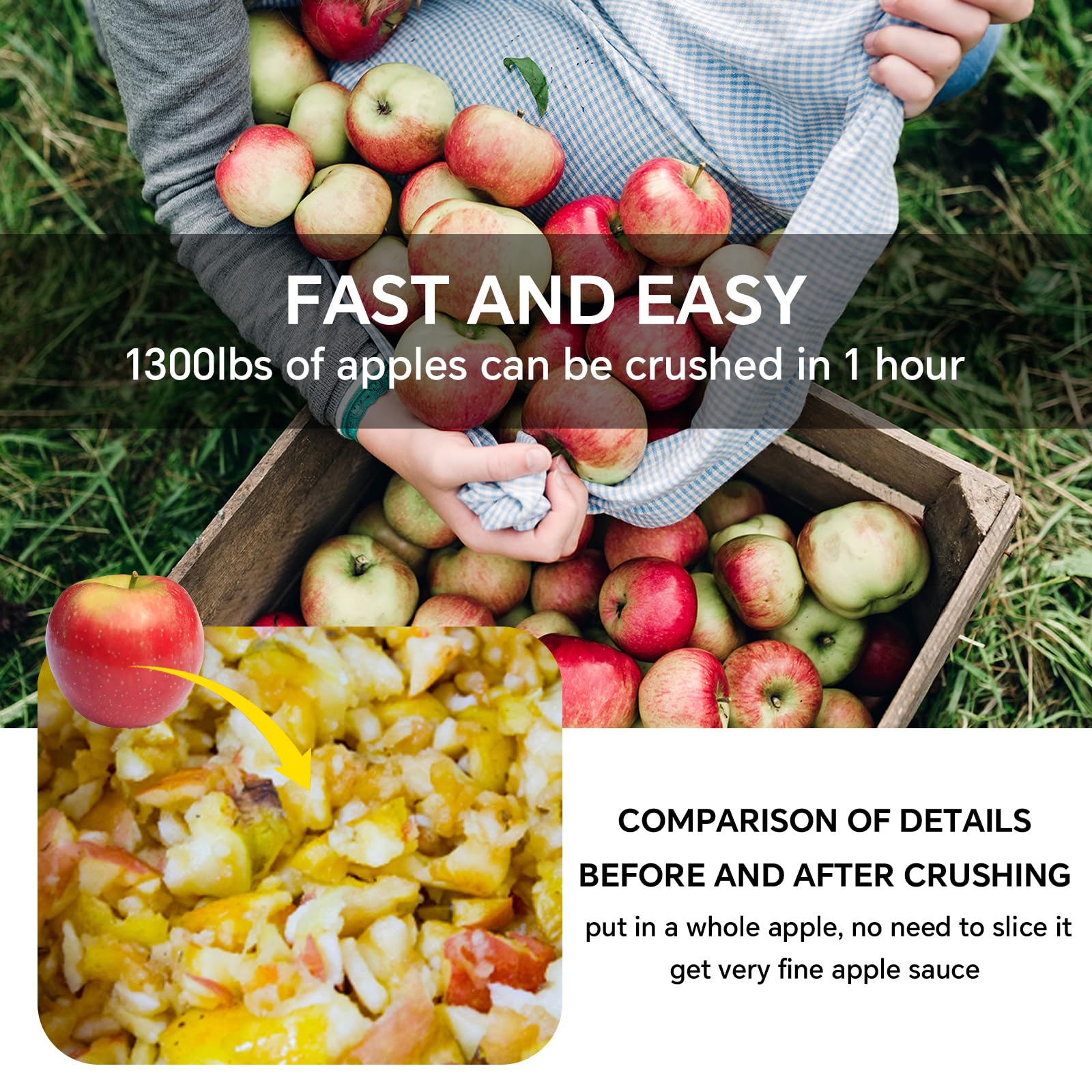 master-piece - Apple MasterPieces 1000 Piece Jigsaw Puzzle - Apple Tree Farm