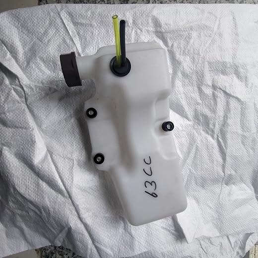 KISTON Fuel Tank with Cap/Filter for Earth Auger/Mini Tiller 63CC/68CC