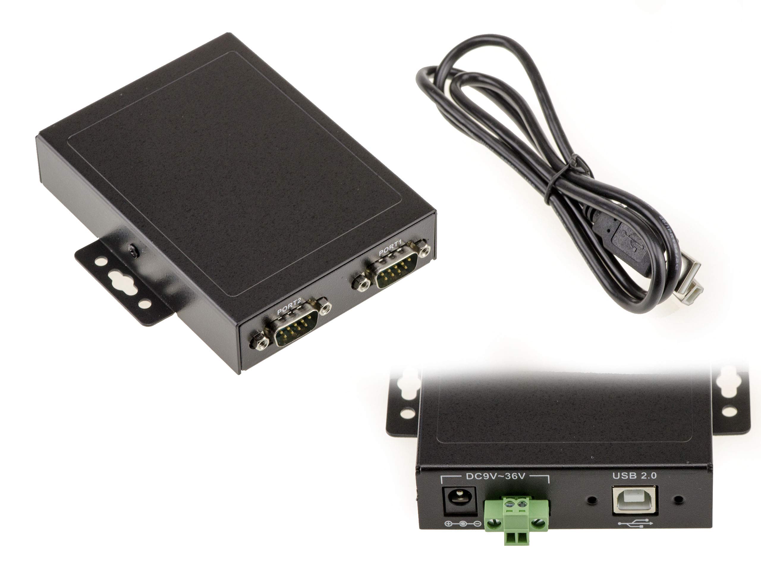 SABRENT Cable convertidor USB 2.0 a serie (9 pines) DB 9 RS 232, chi