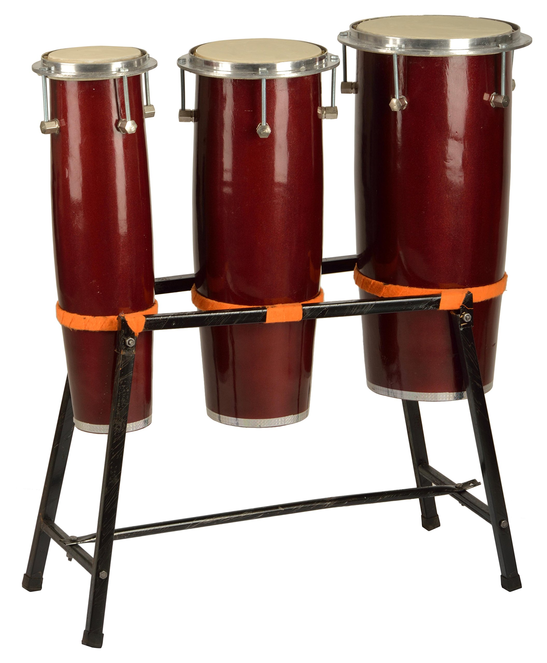 Saraswathi 3-Piece Conga Drum (Brown)