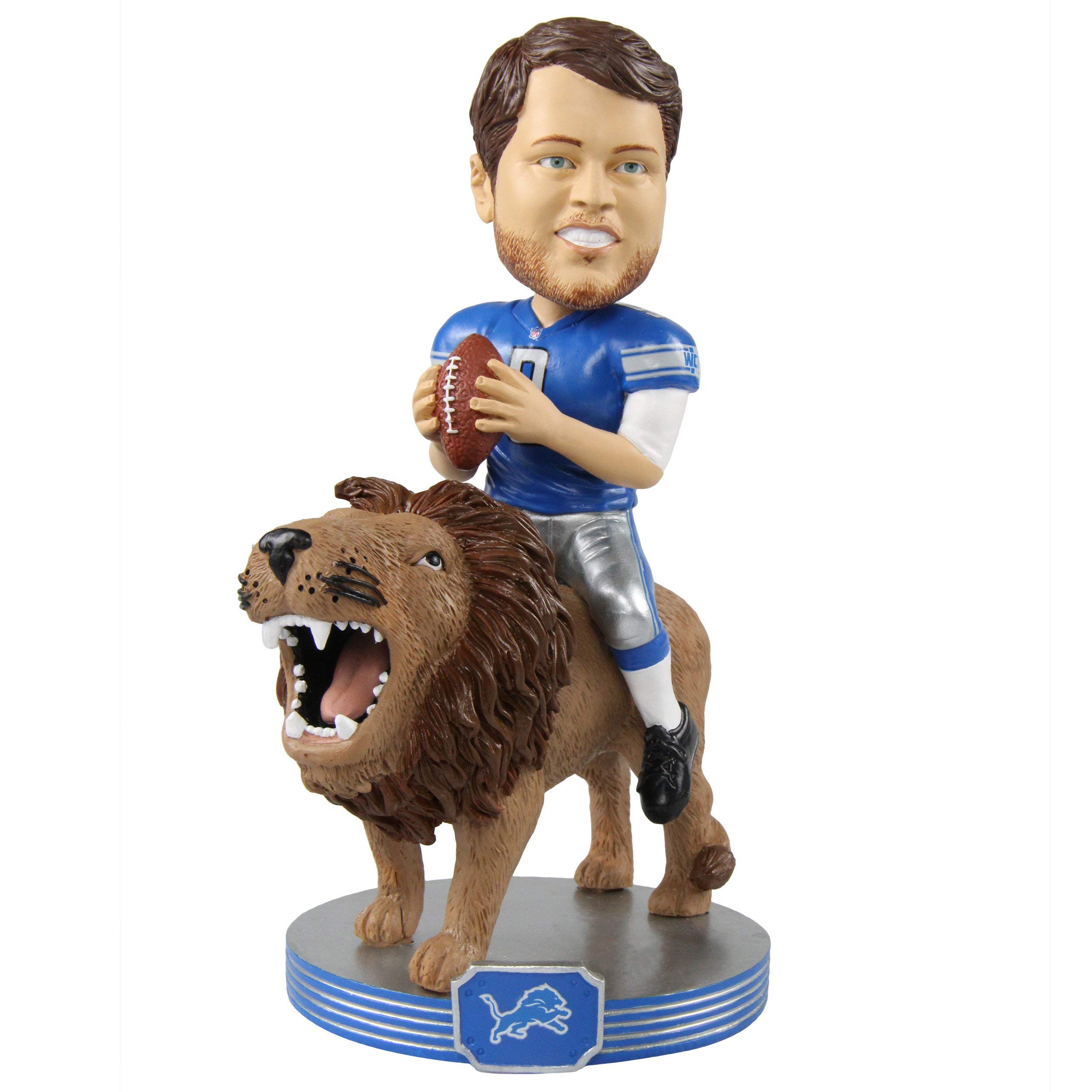 Matthew Stafford Detroit Lions Riding Special Edition Bobblehead NFL at  Amazon's Sports Collectibles Store