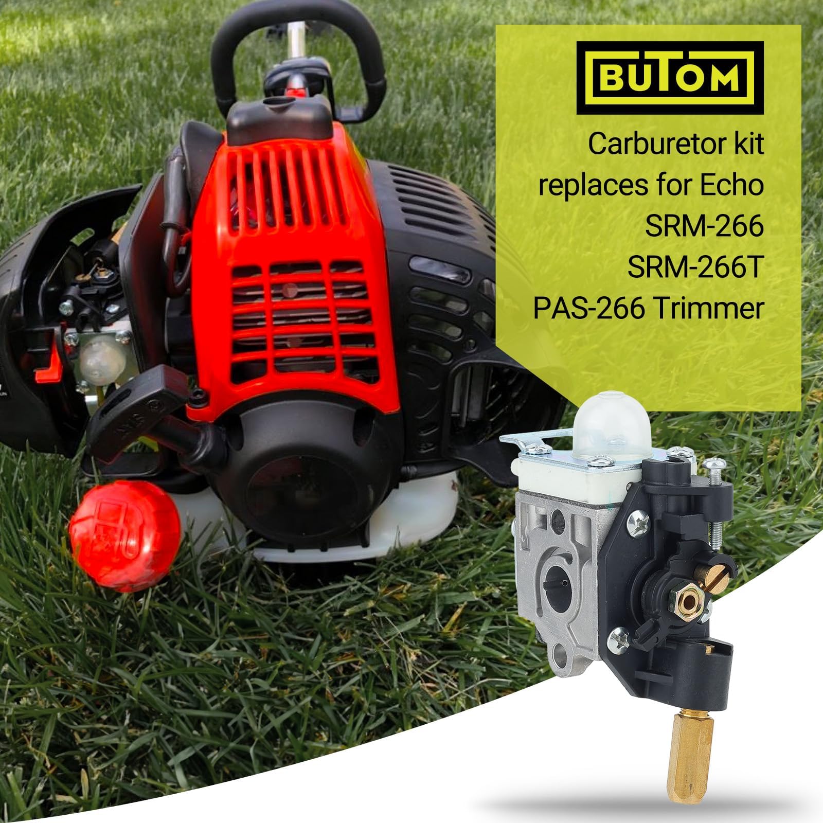 Srm 266 Carburetor Kit Weedeater Line SRM 266 Carburetor For Echo SRM ...