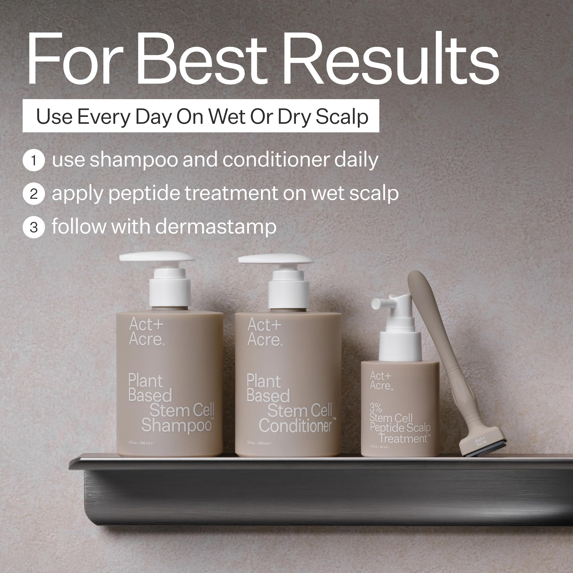 Amazon.com : ACT+ ACRE, Stem Cell Conditioner, Strengthens Fine