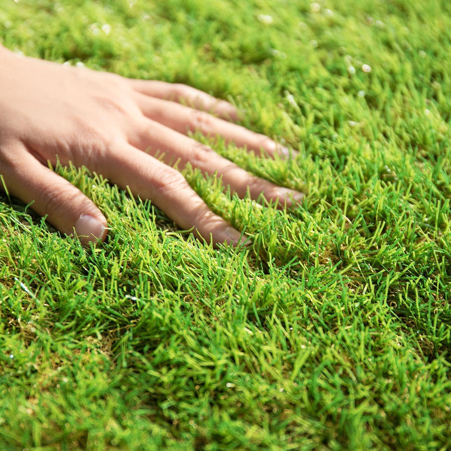 Amazon | モダンデコ 人工芝 ロール 2m×10m 芝丈35mm U字ピン 46