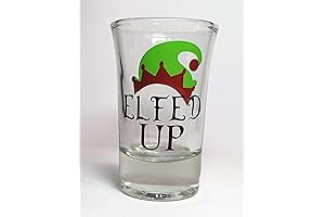 Elfed Up Christmas Shot Glasses: A Festive Way to Celebrate the Holidays