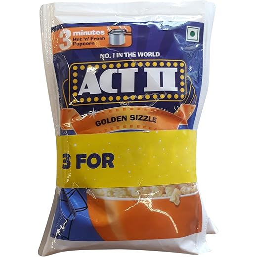 Act II Popcorn Golden Sizzle 180g