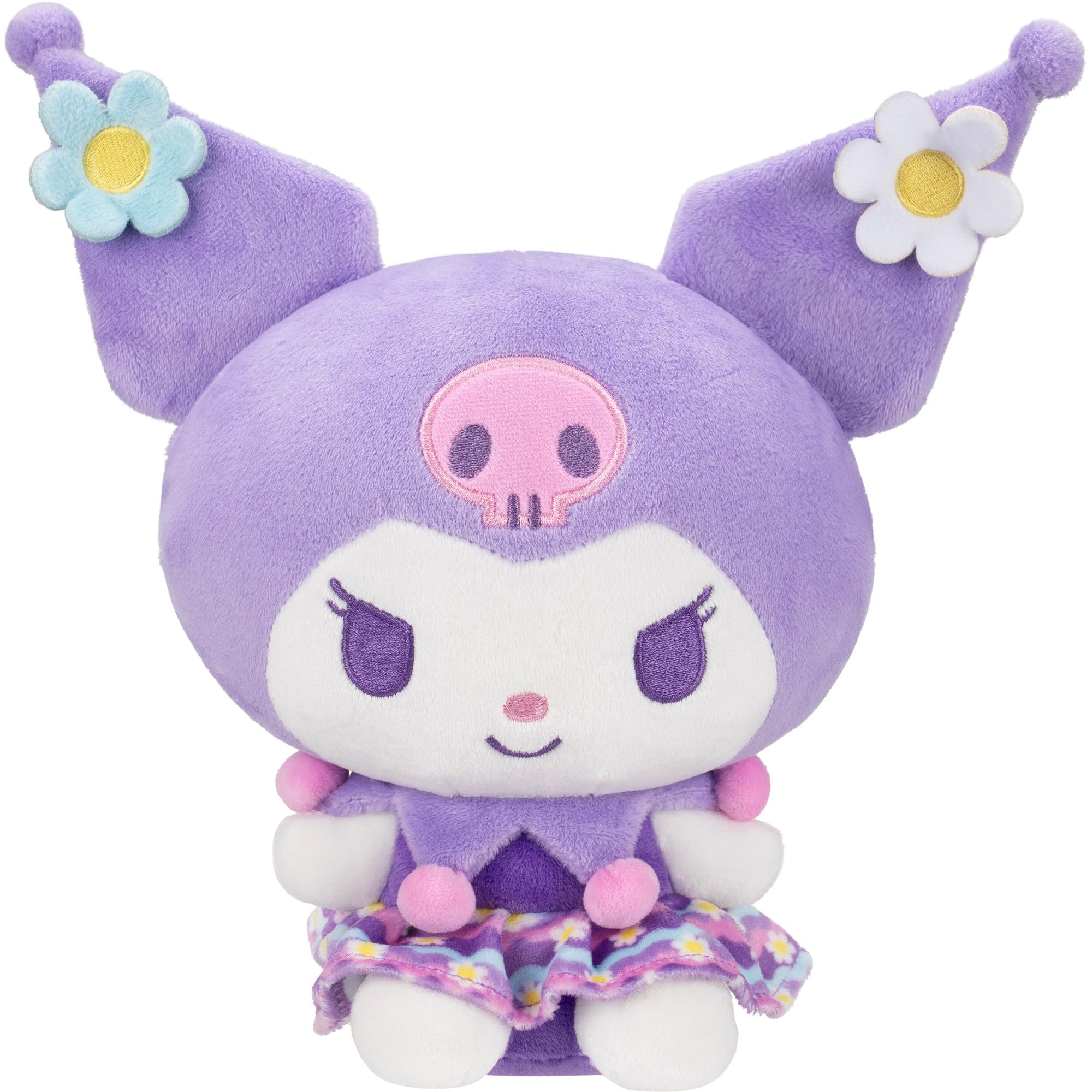 Jazwares Hello Kitty® and Friends - 8-Inch Kuromi™ Pastel Florals