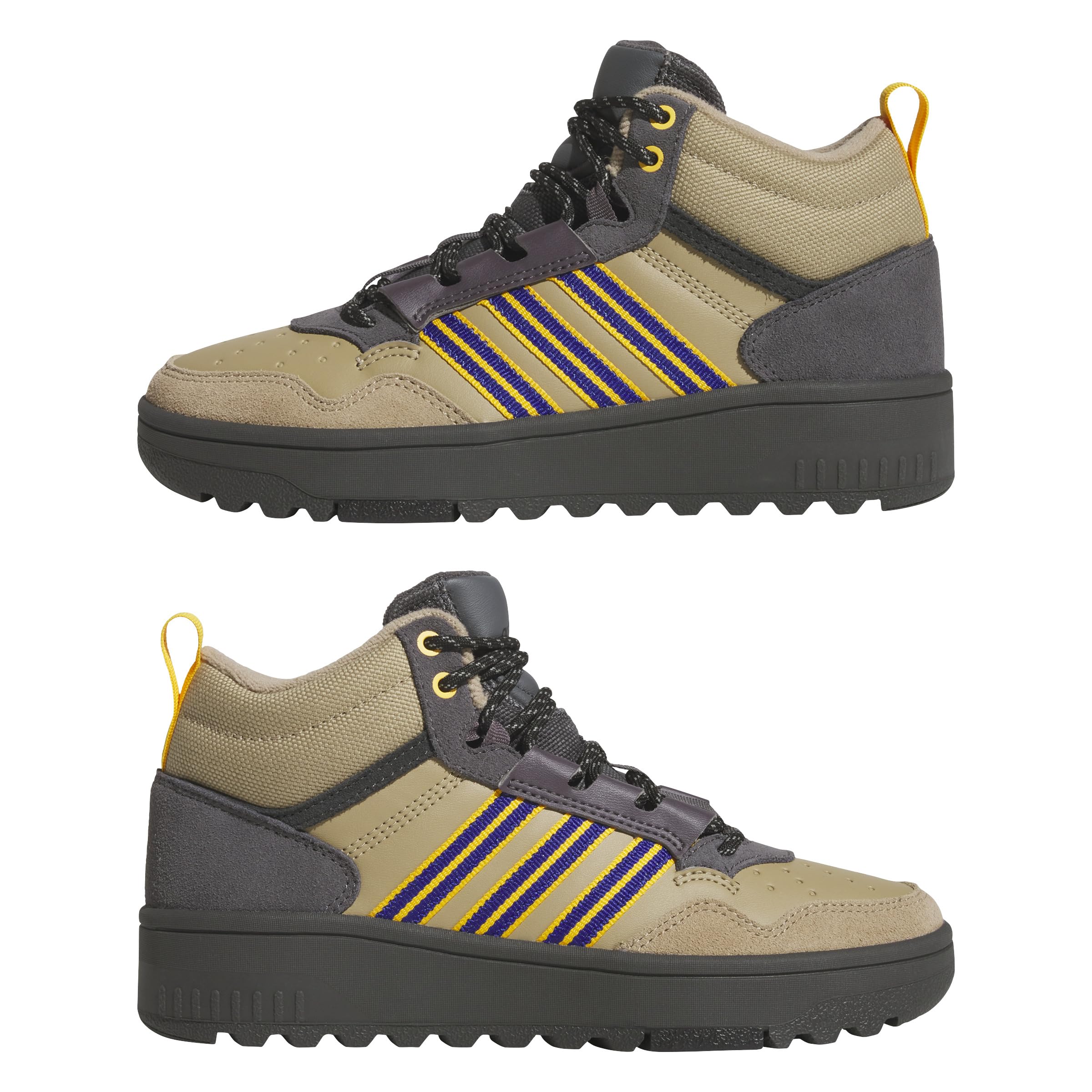adidas Hoops 4.0 MID Winterized J CBLACK/GREFOU/CBLACK