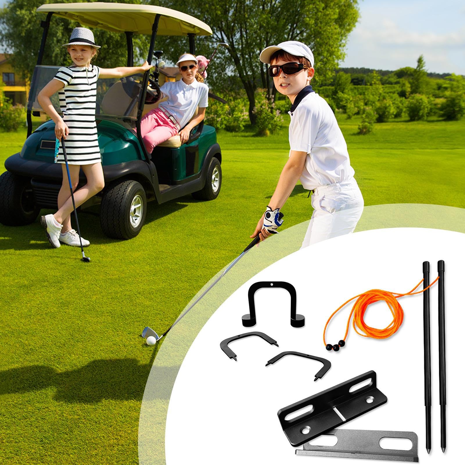 Indoor Putt-Tor-Trainer Tragbares Golf-Tor-Set