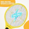 Electric Fly Zapper - 2PCS Electric Fly Swatter Indoor and Outdoor - Bug Zapper with Multiple Protective Net Layer Racket - Handy Killer Catcher for Mosquito and Insect
