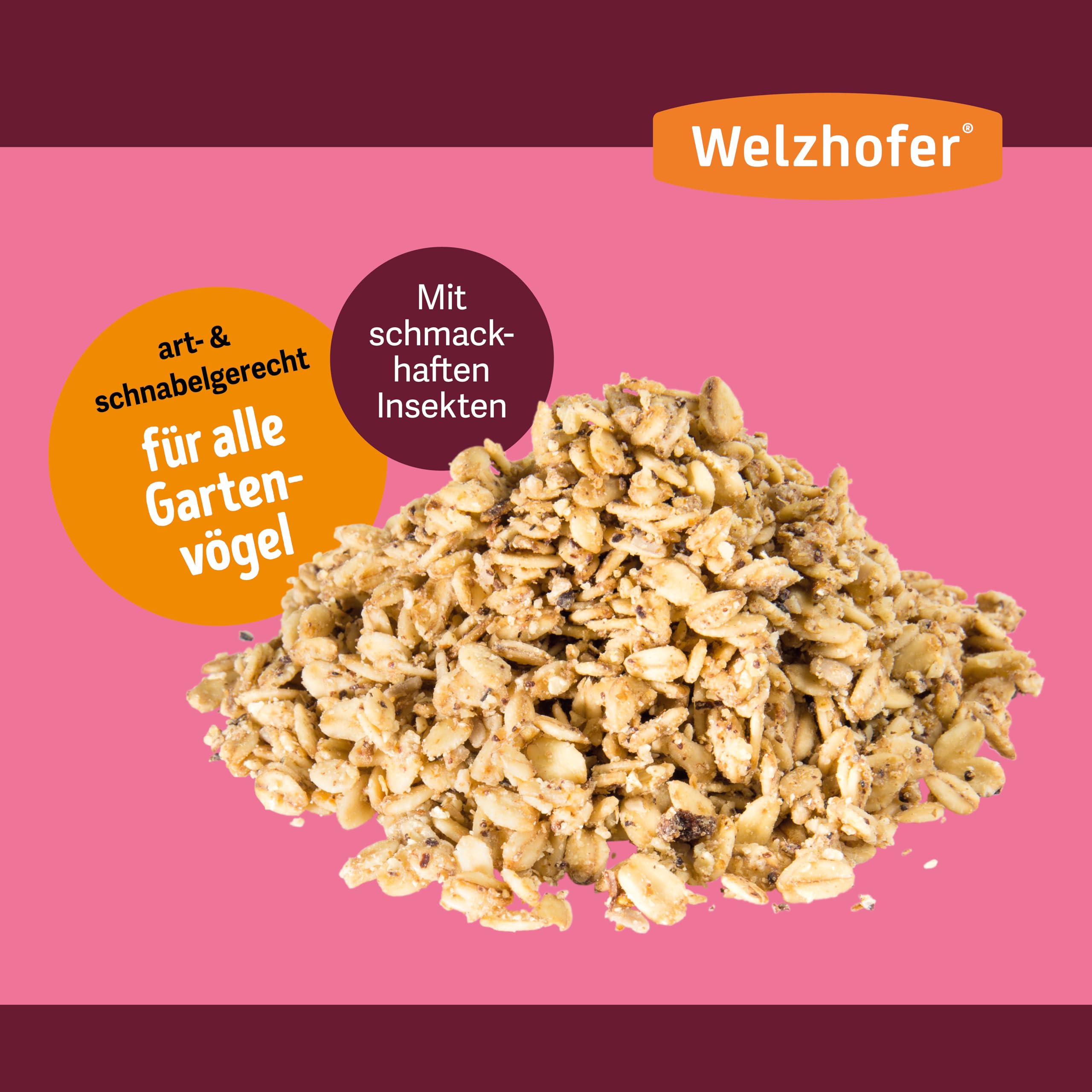 Aufbaufutter 10kg – Nährstoffreiches Vogelfutter für Jungvögel & ihre Eltern. Schnelle Stärkung für geschwächte & ältere Vögel. Haferflocken, naturbelassenes Fett & essenzielle Nährstoffe