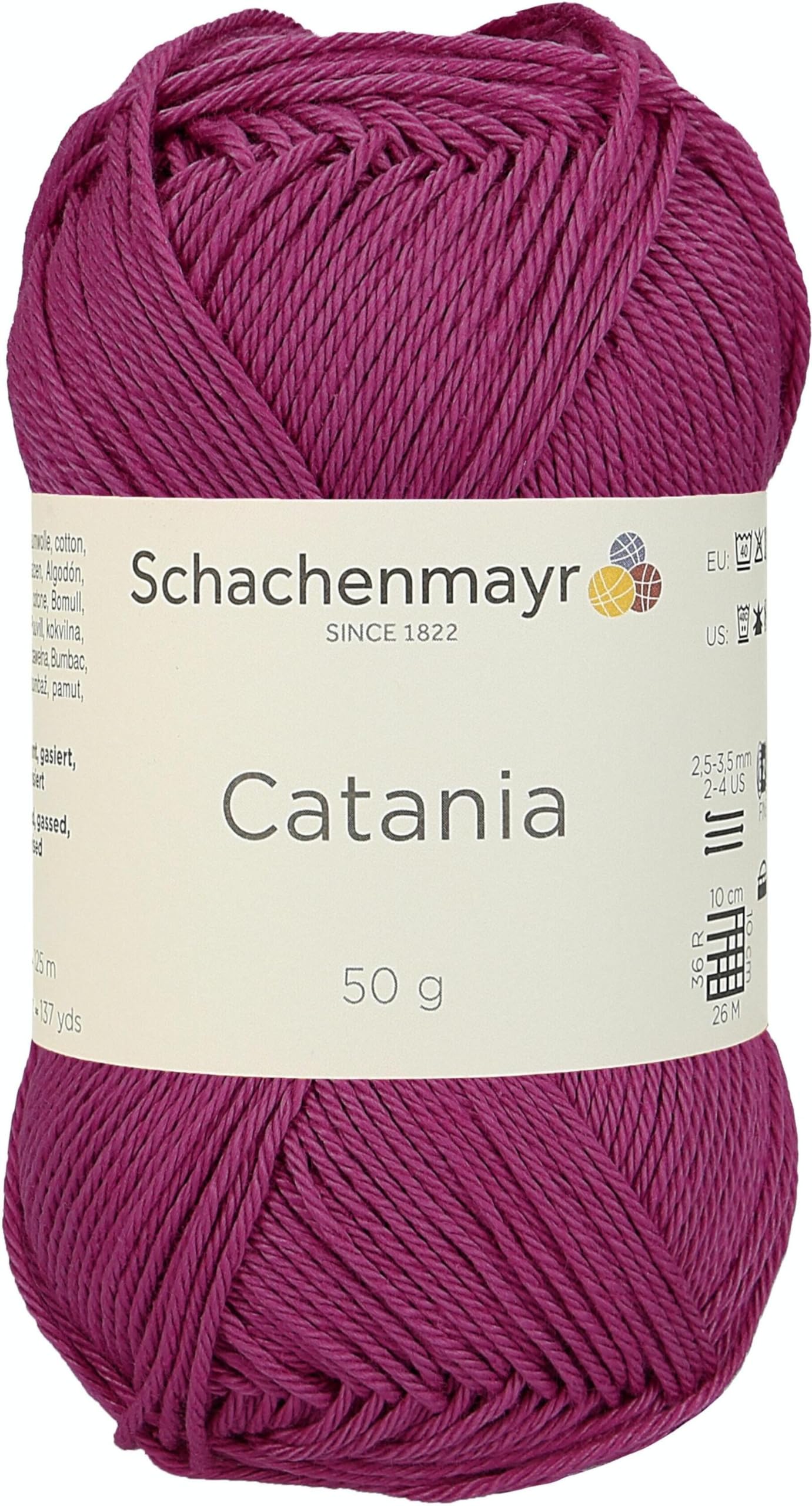 Schachenmayr Catania Hand Knitting Wool/Yarn Cotton, 11.5 x 6 cm, Cotton, fresie, 11,5 x 5,2 x 6 cm โ image 1