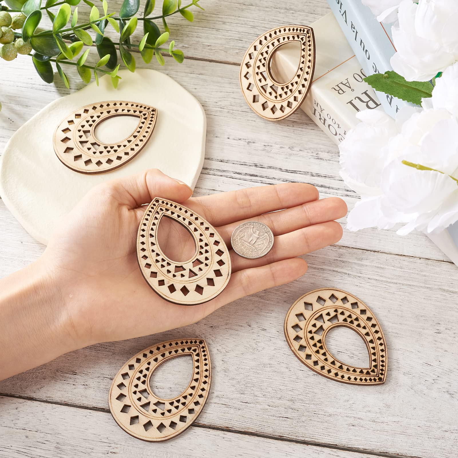 GRAND BOUCLES D'OREILLES Pendantes En Forme De Larme Boucles D'oreilles