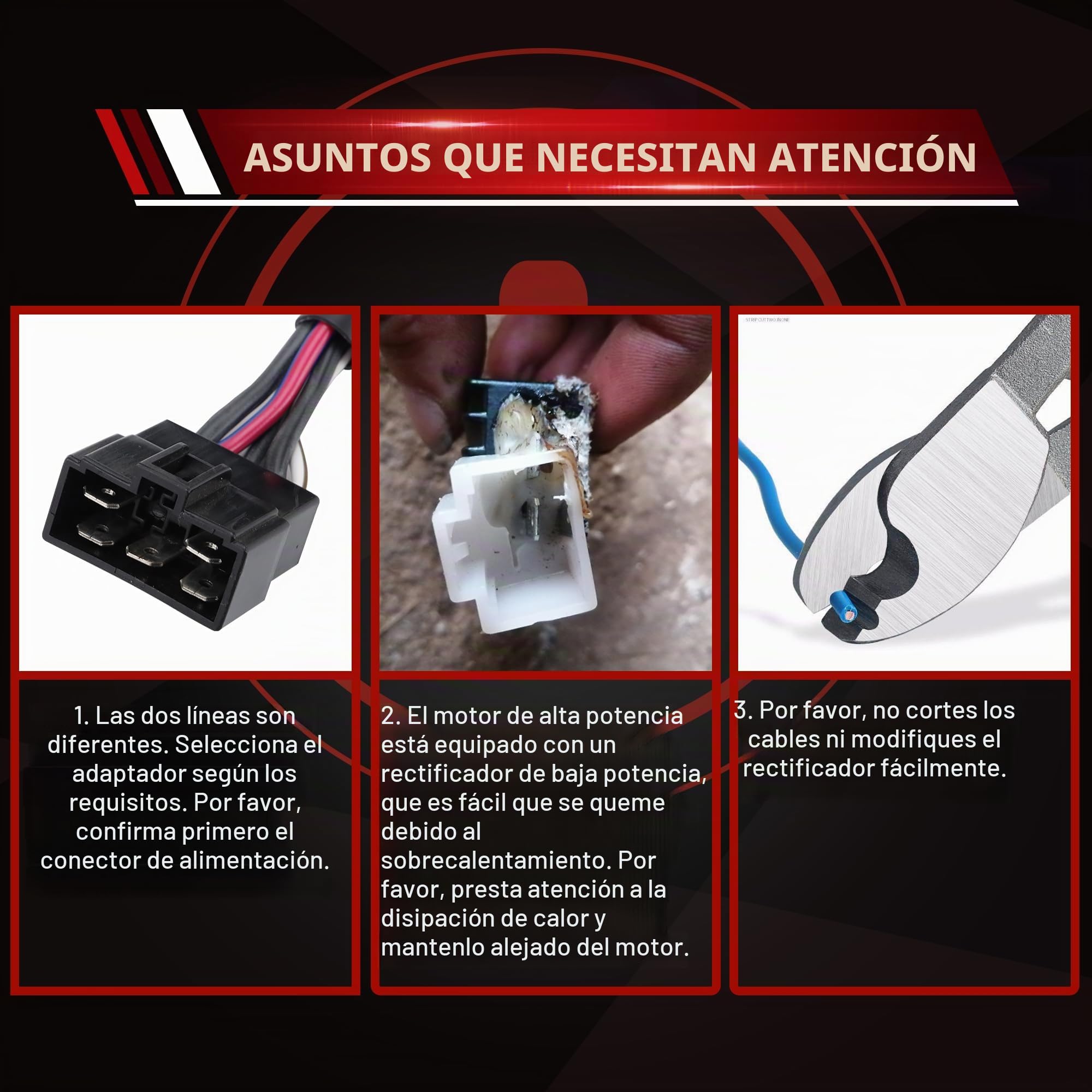 WOOSTAR 5 Pines Rectificador Regulador de Voltaje Reemplazo para GSXR 600 1997-2005 750 1996-2005 1000 2001-2004 Hayabusa 1999-2007 VL1500 Intrude 1998-2004 LT-F500F Quadrunner 1998-1999 Pocket Bike