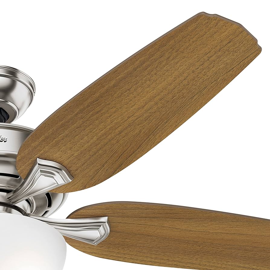 チンバウ  CONTEMPORANEA Amazon.com: Hunter Fan 54 inch Casual Brushed Nickel Indoor