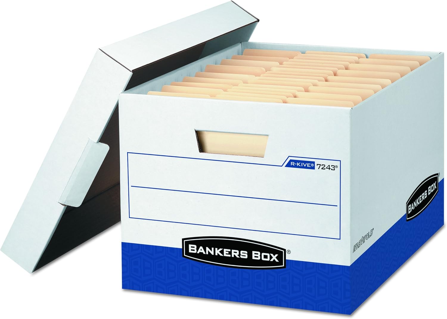Bankers Box 0724303 RKive Storage Box, 12 x 10 x 15